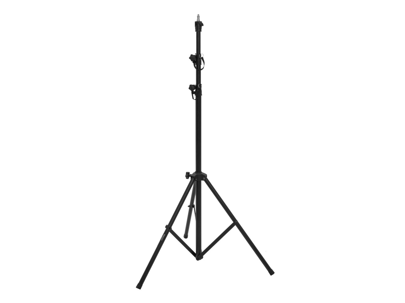 EUROLITE DTV-10 Stativ | Universelles Studio-, Lampen-, Mikrofon- oder Kamerastativ, für horizontaler oder vertikaler Ausrichtung mit umsteckbarem Mini TV-Zapfen-Adapter