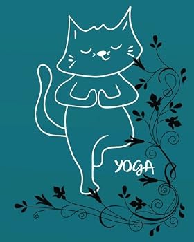 Yoga : Yoga Lined Notebook Journal Daily Planner Diary 8 X 10