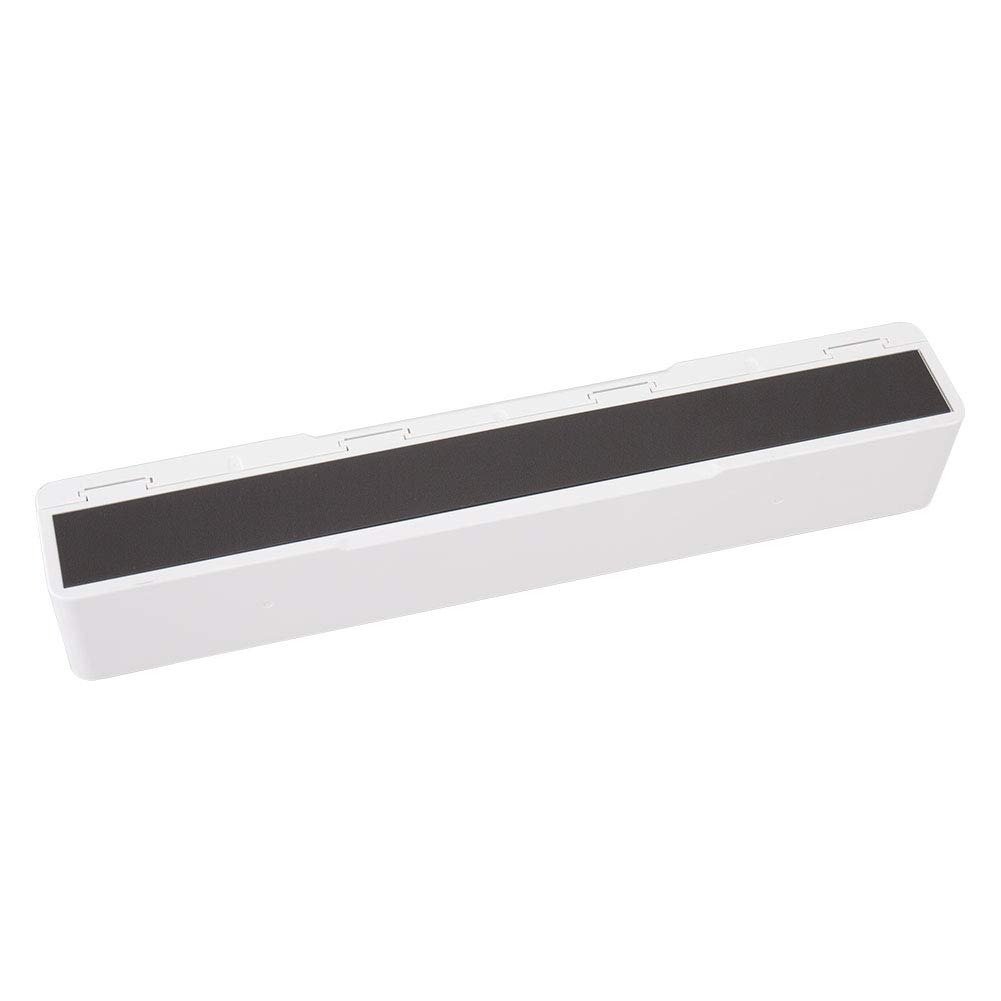 Yamazaki 3247 Tower Magnetic Wrap Case, White, ABS Resin, 32.6 x 5.5 x 5 cm