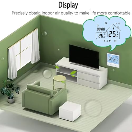 Thermostat intelligent WiFi 16A programmable par commande vocale Alexa - 7