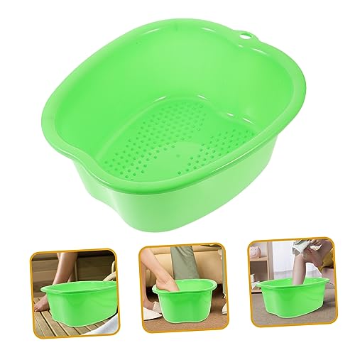 Spa de pies masajeador verde para uso en casa miniatura 6