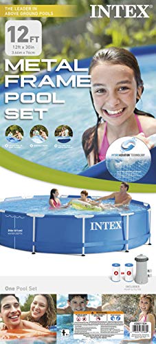 Intex Metal Frame Above Ground Pool Set - Image 4
