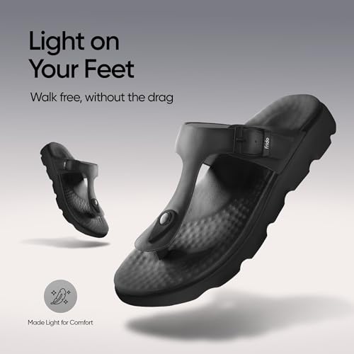Image of Frido Cloud Comfort Orthopaedic Sandals for Women | Arch Support & Heel Cushion | Anti-Slip Sole, Adjustable Buckle | Lightweight Soft PU Footbed | Available in Open Toe & Toe Separator Style