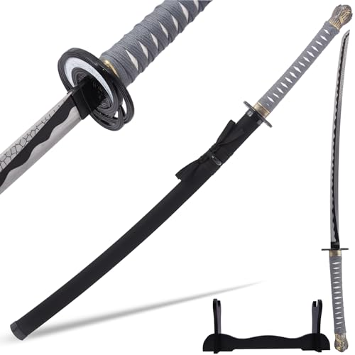 sanshimoxing 41'' Moonveil Sword Replica Sword Moonveil Katana Made of Stainless Steel, Aluminum...