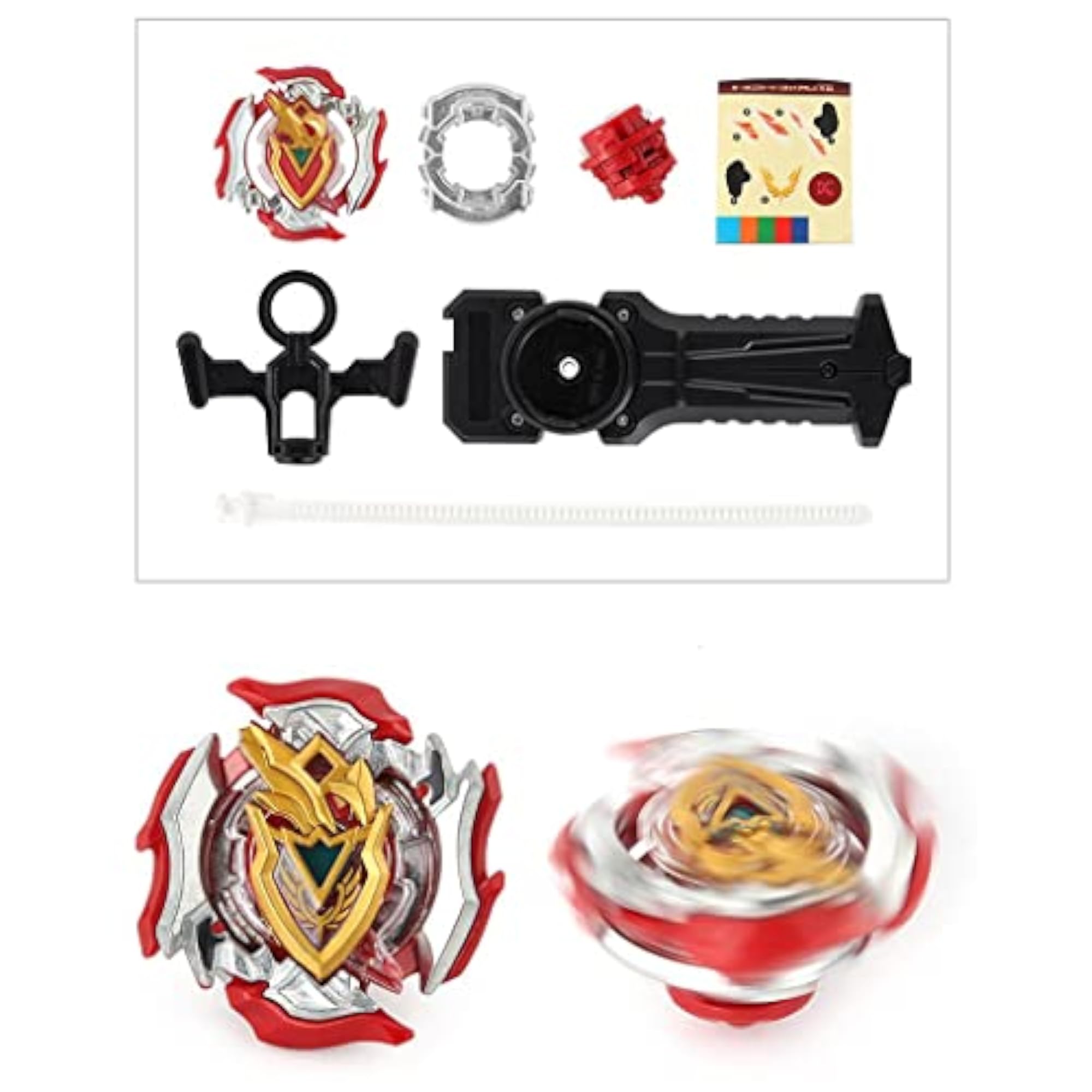 Rapidity Fight 4D Burst Z Achilles Kids Toy