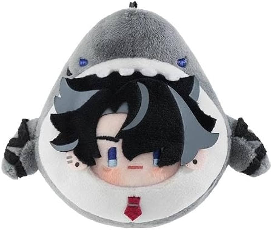 【原神】リオセスリ ぬいぐるみ 約40cm 新品未開封 原神 テイワット動物園 リオセスリ サメぬいぐるみ｜HAKUTEA