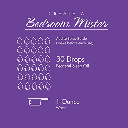 Now Essential Oils, Peaceful Sleep Oil Blend, Relaxing Aromatherapy Scent, Blend Of Pure Essential Oils, Vegan, Child Resistant Cap, 1-Ounce #TOP3