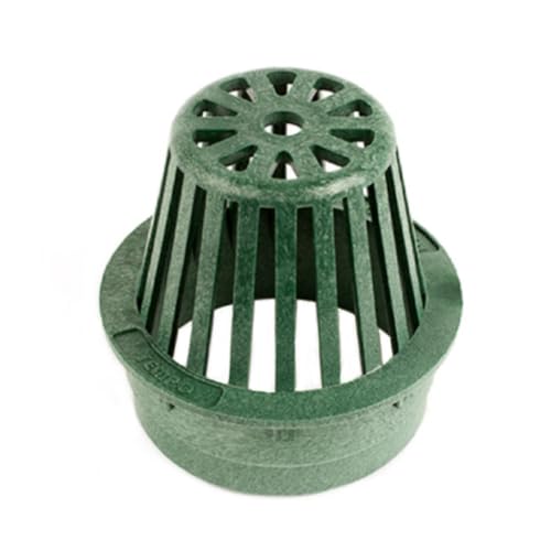 Tempo Round Atrium Grates - Size : 3" - Color : Green