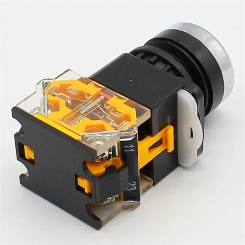 Interruptor de botón 22mm para paneles de automatización de talleres 5