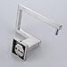 Topfox SUS 304 Stainless Steel Bathroom Toilet Paper Roll Holder Wall Mount Roll Holder (Silver)