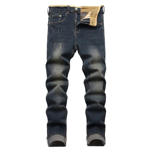 Jean homme coupe droite ajustée léger classique zippé