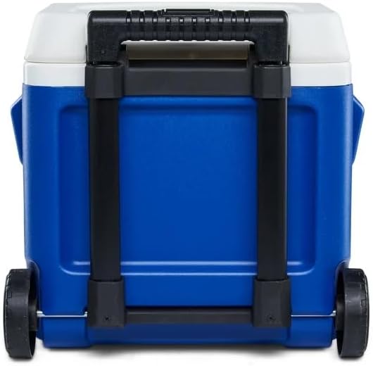 Miniatura 4 de Enfriador de ruedas de 16 cuartos de galón con asa, caja de hielo portátil con aislamiento duro para playa, bebidas, bebidas, campamento, picnic,