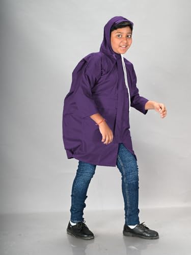 Image of LUX VENUS Boys Raincoat with School Bag Cover