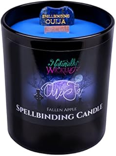 Naturally Wicked Spellbinding Ouija Candle | Scented Crystal Spell Candle | Inc Ouija Planchette