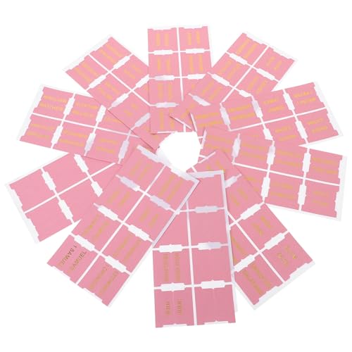 Set de marcadores rosa Zerodeko de cuero: Organiza tus textos sagrados y notas de estudio