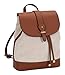 Produktbild SIX Rucksack in beige-braunem Bast-Design mit goldenen Details (539-151)
