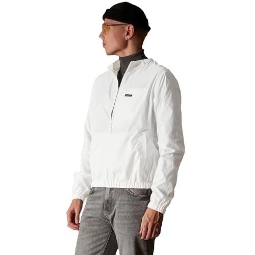 Image of Members Only Men's Windbreaker Packable Jacket, Waterproof Rain Jacket Men Lightweight for Golf Cycling Fishing Hiking Gear