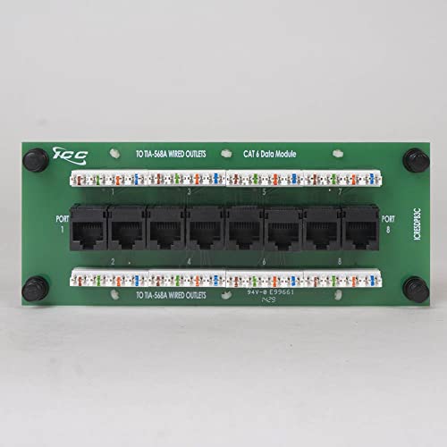Icc Data Module Cat6 With 8 Ports #TOP2