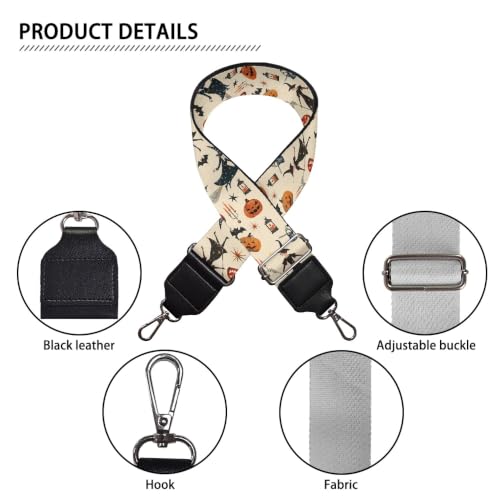 Image of Jeiento Wide Purse Strap Wide Shoulder Strap Adjustable Replacement Belt Soft Guitar Shoulder Straps for Women Girls Gifts