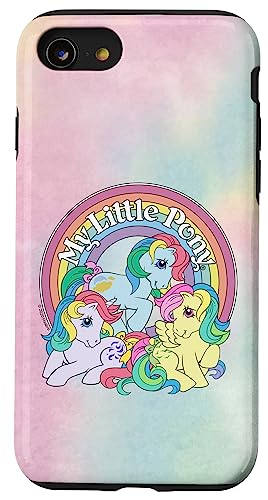 Coque iPhone SE My Little Pony Retro Rainbow protection anti rayures