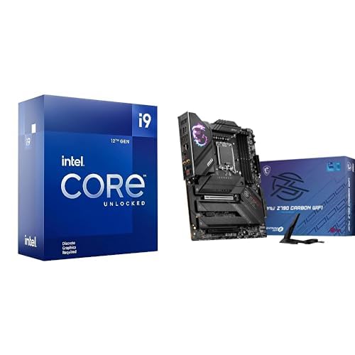 Image of Intel Core i9-12900KF Gaming Desktop Processor + MSI MPG Z790 Motherboard