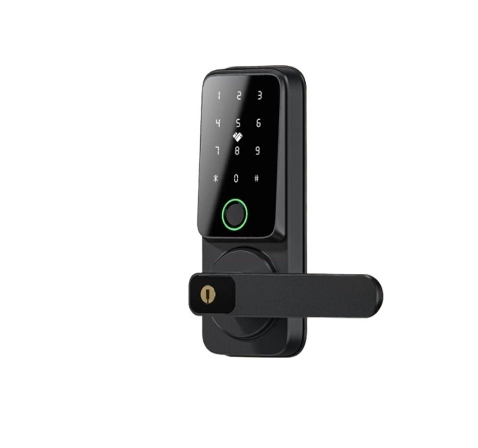 Arunasc Nero Door Locks Fingerprint Digital Smart Locks Biometric Electronic Keypad Door Lock For Front Door Home Office Outdoor Smart(Nero)