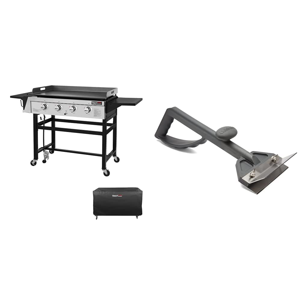 Royal Gourmet 4 Burner Flat Top Grill Griddle Combo Outdoor propane Gas