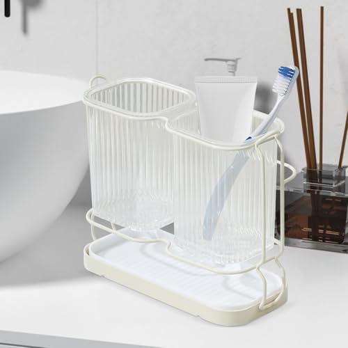 Porte-brosses à dents mural pour lavabo encombré : la solution gain de place - 3