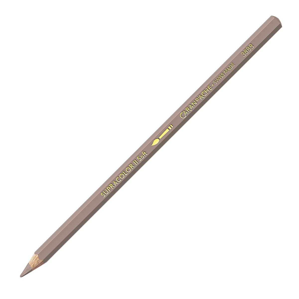 B&Q -  Caran D'ache Supracolor Ii Brownish Beige Watersoluble Artist Aquarelle Colour PencilBeige Brun 404
