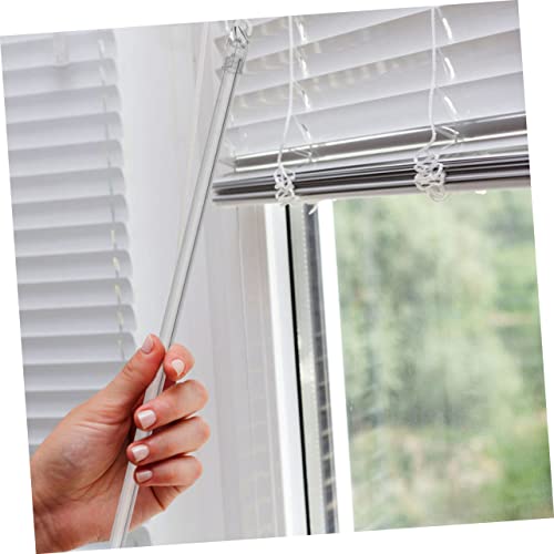 DOITOOL 2 peças de cortina veneziana transparente mini cortina mini persiana varinha inclinada varin