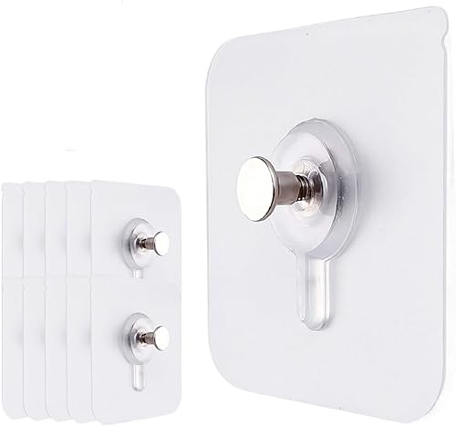 Miniatura 2 de Ganchos colgantes Gancho Adhesivo De Pared Sin Costuras, Marco De Fotos Adhesivo Para Colgador, Reloj Colgante Sin Agujero De Perforación, Estante