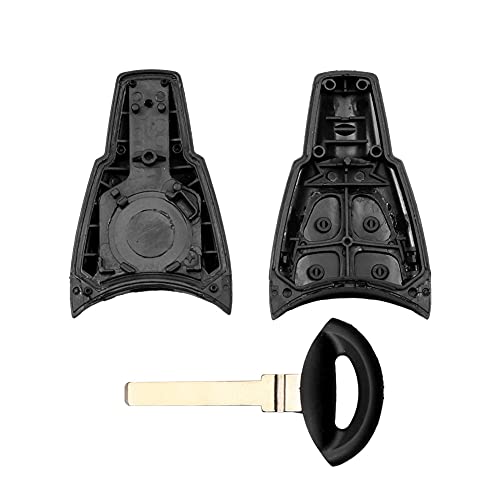 Happyit Plastic Car Key Remote Fob Protector Shell Cover Case for SAAB 9-3 9-5 93 95 4 Buttons Remote Control Replacement Case (B) - Image 4