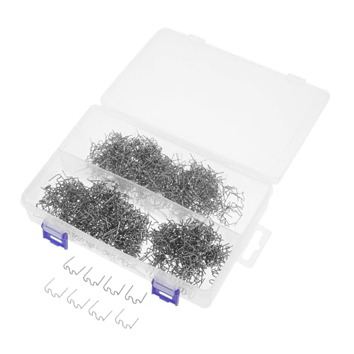 Alipis 1000pièces Agrafes Pour Réparation De Plastique Kit De Soudage à Chaud Pour Voiture Baguettes Et Pointes De Soudage Outil