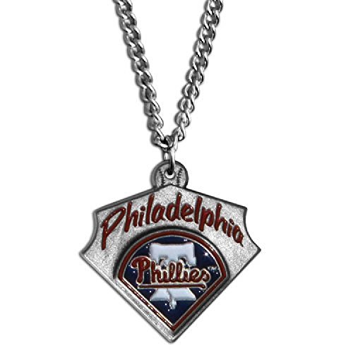Collar de cadena Siskiyou MLB clásico para hombre y seguidor de béisbol