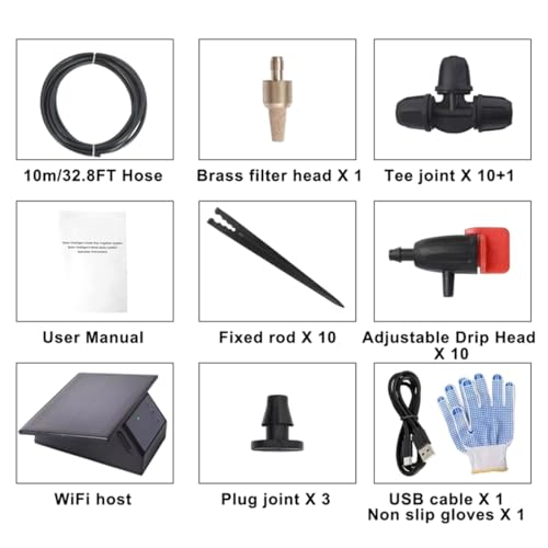 Smart Irrigation Drip Watering System