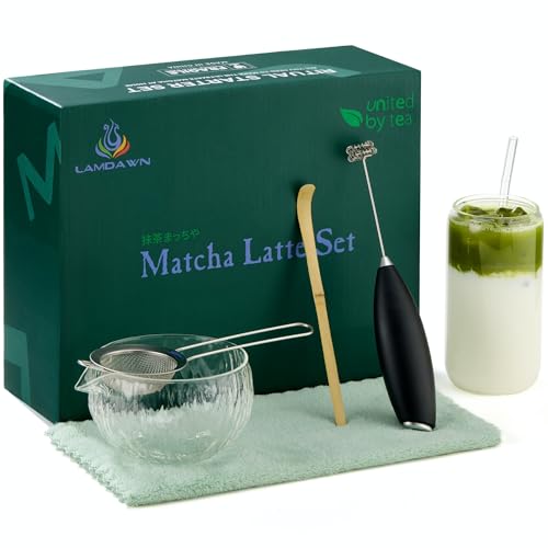 Matcha Gift Set - The Ceremonial Starter Kit is the perfect for Matcha lovers (Green-7Pcs)