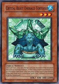 Yu-Gi-Oh! - Tortuga Esmeralda Crystal Beast (FOTB-EN003) - Force of The Breaker - 1ª edición - Común