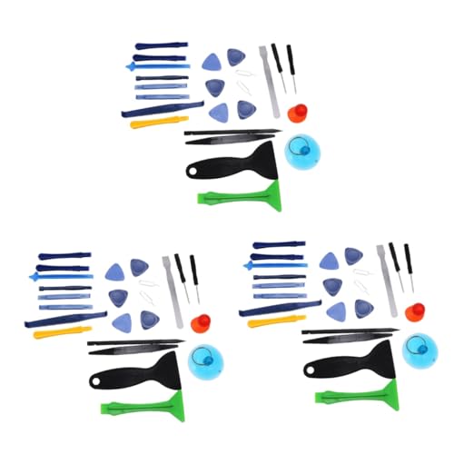 OSALADI 75 Pcs Set Screw Driver Electronic Anti-Static Tweezers Mobile Phone Screwdriver Kit Electronic Kits Electronics Tools Mobile Repair Tool Tweezer Kit Notebook Disassembly Group