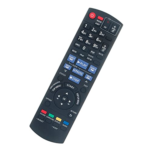 VINABTY N2QAKB000090 Replacement Remote Control Compatible with PANASONIC DVD Home Theatre Remote SC-BT230 SCBT230EB-K SCBT735EB-K SC-BTT350 SCBT230 SCBT735EBK SB-HF730 SB-HF230 SB-HW330 SB-HW480 - Image 3