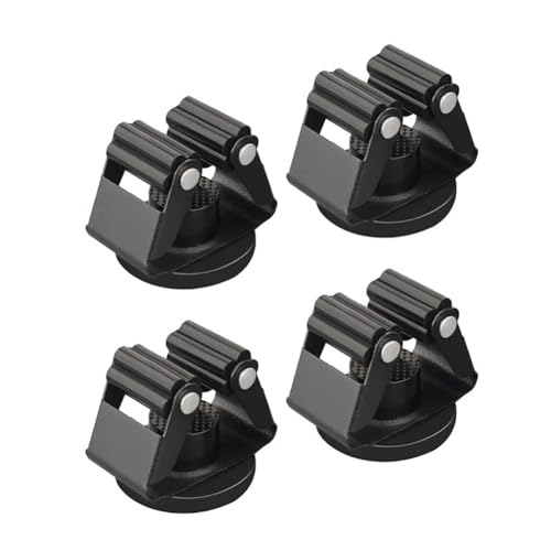 Nihcora 4-Teiliger Magnetischer Mopp-Besenhalter, Starker Besen-Mopp-Halter Zur Wandmontage, Geeignet für Garage, Küche, Wäscherei, Werkstatt