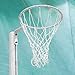 FORZA ALU80 Netball Posts | Socketed/Freestanding/Floor Fixed Netball Hoop Options | Regulation Size Netball Posts | Height Adjustable | [Single Or Pair] (Socketed Posts, Pair)