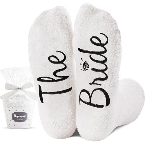 HAPPYPOP Wedding Socks Gifts - Bride, Bridesmaid, Mother of Groom & Bride