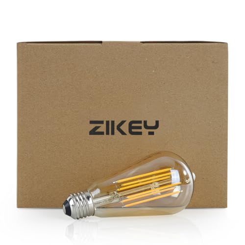 ZIKEY Lampadina LED E27, 10W (Equivalente a 100W)