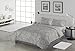 LEBENGOOD Set di copripiumino 50% cotone per letto 150 x 190/200 con 2 federe per cuscino copri piumino. Set di biancheria letto (Verona 150)
