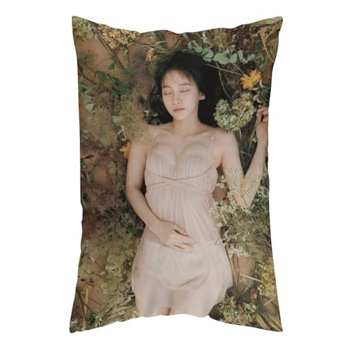 吉岡里帆93 抱き枕カバー クッションカバー インテリア グズ い背当て飾り 座布団 置物 抱きまくら 16 "x24 "
