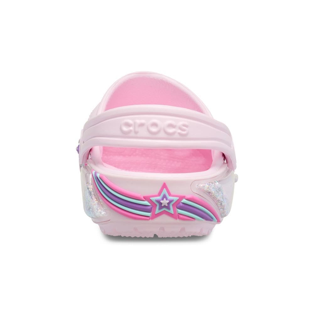 Crocs Classic Star Sparkle Shaker Clog T, Zoccoli Unisex - Bambini e Ragazzi