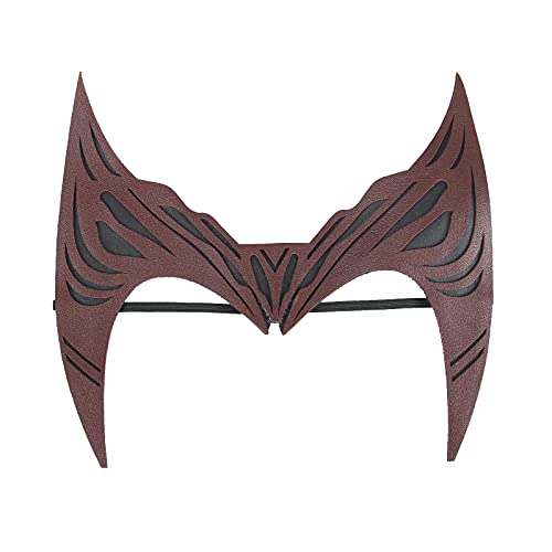 NUWIND Hexe Kopfbedeckung Rotwein Kopfschmuck Cosplay Frauen Halloween Kostüm Zubehör Cover