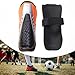 DYNWAVE Soccer Shin Guards for Kids Adults, Protective Soccer Shin Pads Equipment - Football Gear for Men Women, Teens, Orange 19 cm