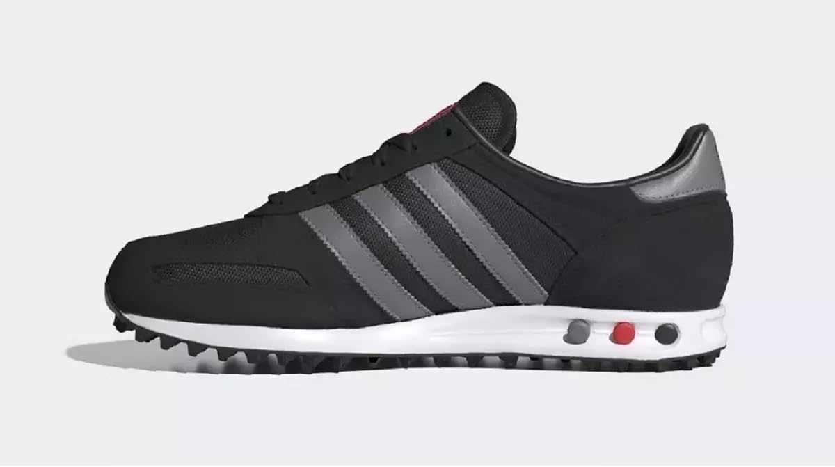 adidas Originals Black LA Trainer IG1750 - Zapatillas deportivas para hombre, clásicas, cómodas, retro, para gimnasio, correr