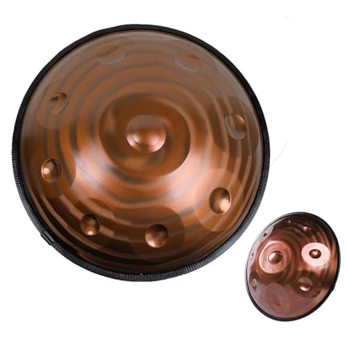 Instrumento Handpan ORANGES D Minor 432Hz 22 pulg 9 Notas miniatura 1